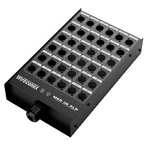 Med2 36 1sn - Painel 36 Furacoes Xlr Sem Conectores C/ [F108]