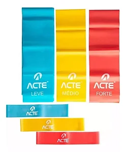 Kit 3 Bands 3 Mini Bands 3 Azul [F109]