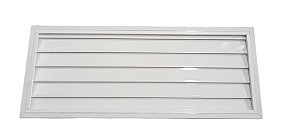 Quadro Fixo Veneziana Vp Esquadrias Brasil Vetx 60x60 Branco [F123]