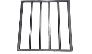 Grade De Proteção Em Alumínio Esquadrias Brasil 40x40preto [F123]