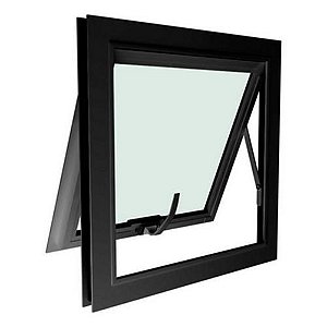 Janela Maxiar Esquadrias Brasil Vetx 45x45 Preto [F123]