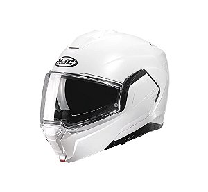 Capacete Hjc I100 180 Solido Branco Perola 56 [F016]