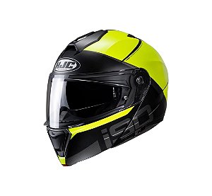 Capacete Hjc I90 May Preto E Verde 61 [F016]