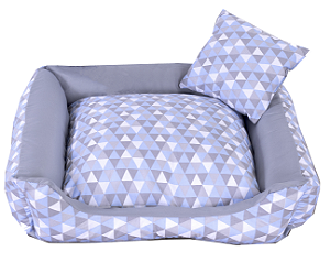 Cama Pet Cachorro Ou Gato Colorê Azul Tam: P [F101]