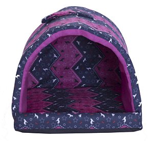 Cama Pet Para Cachorro Ou Gato Iglu Toca My Dog [F101]