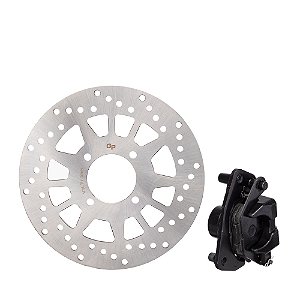 Disco C/ Caliper De Freio Dianteiro Gp7 Crypton 115 10/16 [F016]