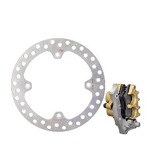 Disco C/ Caliper De Freio Dianteiro Gp7 Xre 09/ S/abs [F016]