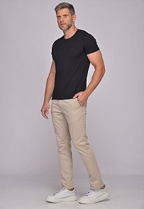 Calça Sarja 7898 Bege Claro [F075]