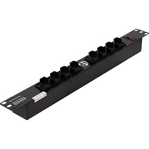 Régua de Tomadas Hayonik RT810CB 8 Tomadas 10A 19" [F003]
