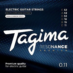 Encordoamento Para Guitarra .011-.052 Resonance Premium Tagima [F002]