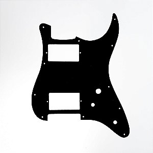 Escudo Para Guitarra 62 JPN Strat HH Preto Spirit 231-BK [F035]
