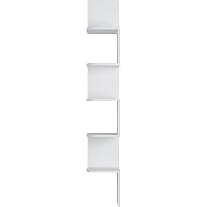 Estante de Canto Multivisão Branco [F002]
