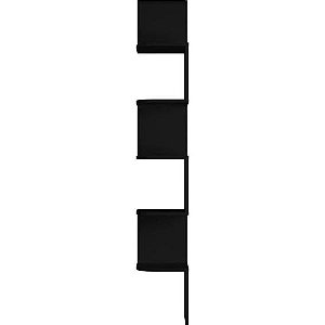 Estante de Canto Multivisão Preto [F002]