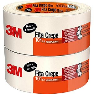 Fita Crepe 48x50 101LA Bege 3M - PCT / 2 [F002]