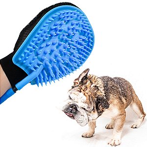 Mangueira Pet Luva Banho Cães Gatos Massageador Chuveirinho [F102]