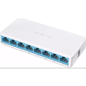 Switch De Mesa Mercusys 8 Portas 10/100mbps Ms108 [F083]