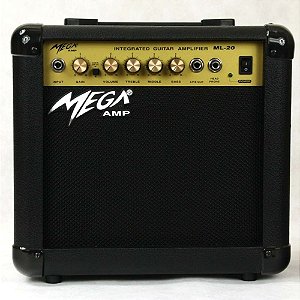 Amplificador Para Guitarra 20w Ml 20 Mega [F097]