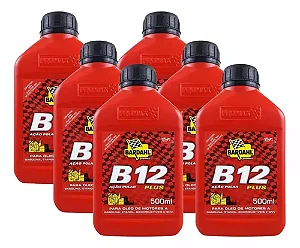Kit 6 Bardahl B-12 Plus 500 Ml - UN / 6 [F109]