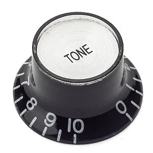 Knob Plástico Instrumentos (3 Peças) Spirit KSG-TON-BKCR [F035]