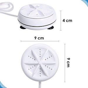 Mini Máquina Lava Roupas No Balde Usb Portátil Lavadoura [F102]