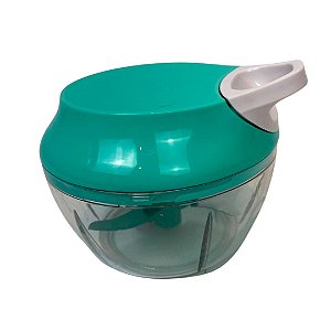 Mini Processador Manual De Alimentos Com 3 Lâminas 300ml [F102]