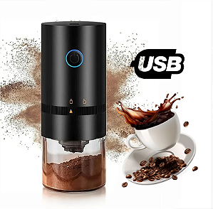 Moedor De Café Elétrico Portátil Automatico Recarregável Usb [F102]