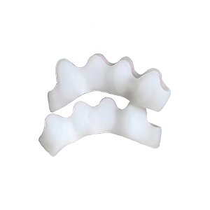 Par Separador De Dedos De Silicone Para Calos E Joanete [F102]