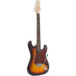 Guitarra Giannini G100 Sunburst Com Escudo Tortoise [F002]