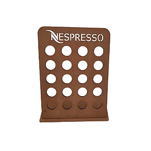 Porta Cápsulas Nespresso Grande Mdf Natural [F031]