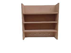Porta Tempero Natural Em Mdf [F031]