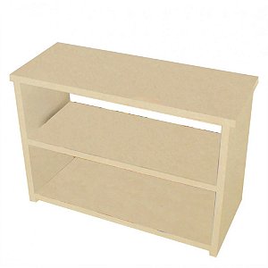 Sapateira Matte Em Mdf Natural [F031]