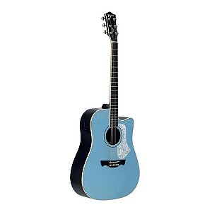 Violão Tagima Andes Folk Eletroacústico Aço Lake Placid Blue Satin [F002]