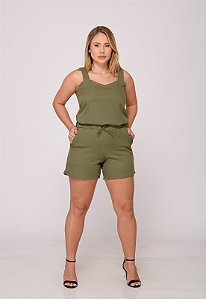 Conjunto Feminino 7938 Army Green [F075]