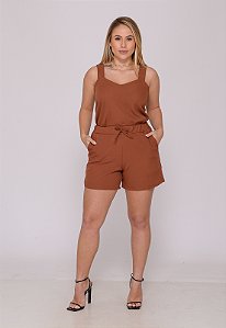 Conjunto Feminino 7938 Brown [F075]