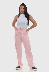 Calça 7926 Quartzo Rosa Moletom [F075]