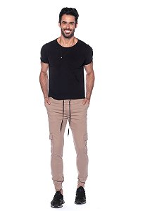 Calça Jogger Macaw 7785 Bege [F075]