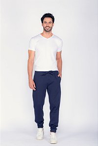 Calça Macaw 7859 Azul Moletom [F075]