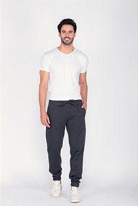 Calça Macaw 7859 Preto Moletom [F075]