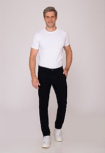 Calça Macaw Sarja 7767 Preta [F075]