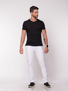 Calça Sarja 7901 Branca [F075]