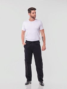 Calça Sarja 7902 Preto [F075]
