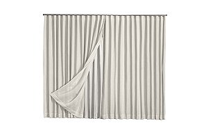 Cortina Microfibra Com Linho 6,00x2,30 Para Trilho Suíço [F122]