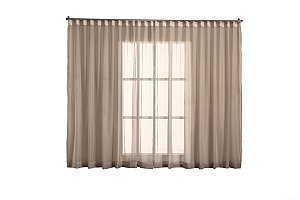 Cortina Voil Tecido 2,80x2,30 Para Trilho Suíço [F122]