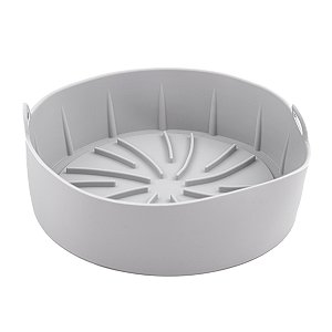 Forro Para Air Fryer De Silicone Reutilizável Antiaderente 22x8cm [F102]