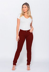 Calça 7831 Marsala Skinny [F075]