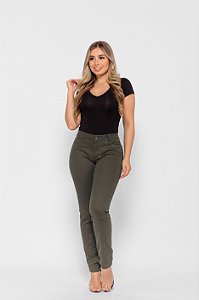 Calça 7831 Verde Skinny Bella Canvas [F075]