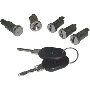 Conjunto Cilindros Portas Ignição Combustível 5 Pçs Prêmio [F103]