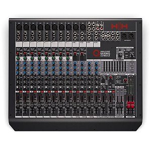 Mesa de Som HH Queensberry Q16FX 16 Canais Preta [F002]