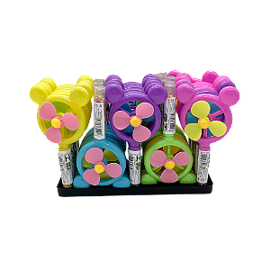 Vento Pop: Ventilador Com Balinhas Tutti Frutti Cx 30 Uni [F130]