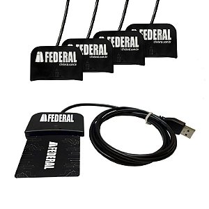 Leitora De Cartão A3 Id Federal